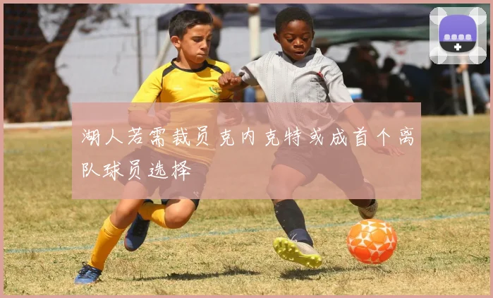 湖人若需裁员克内克特或成首个离队球员选择