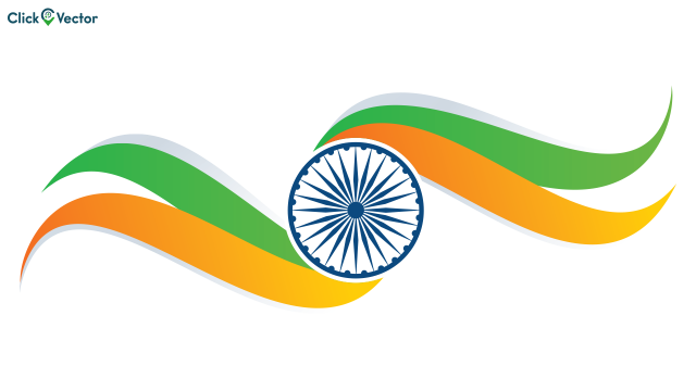 Indian Flag PNG Vector Images with Transparent background - TransparentPNG